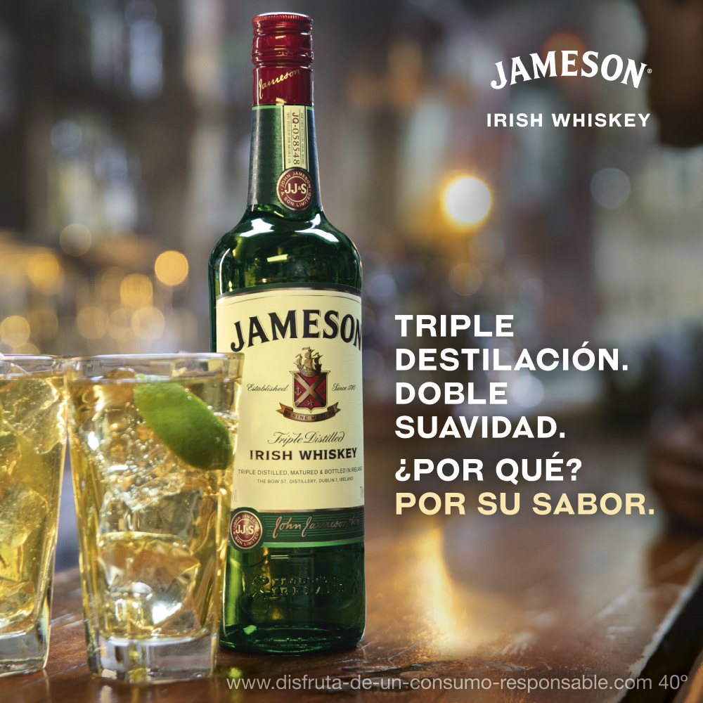 Triple destilación. Doble suavidad.
¿Por qué? Por su sabor.