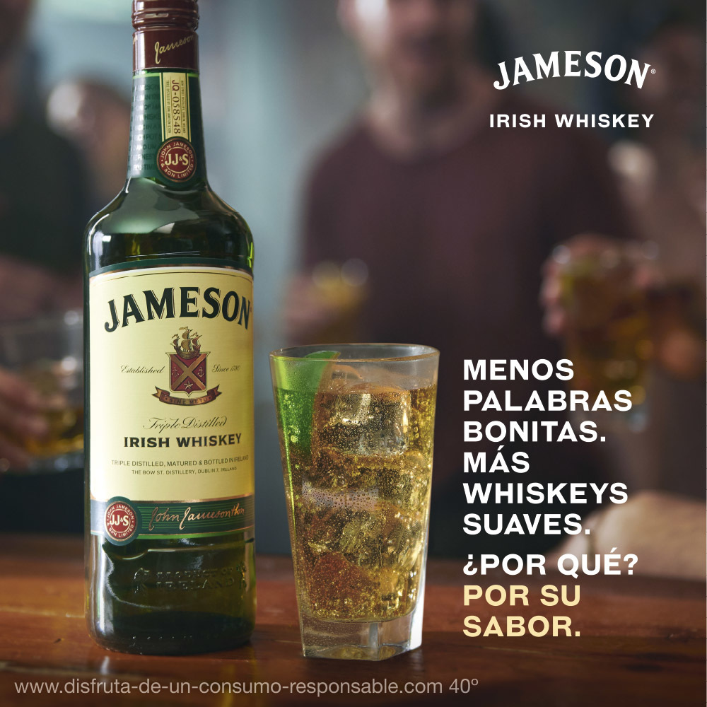 Menos palabras bonitas. Más whiskeys suaves. ¿Por qué? Por su sabor.