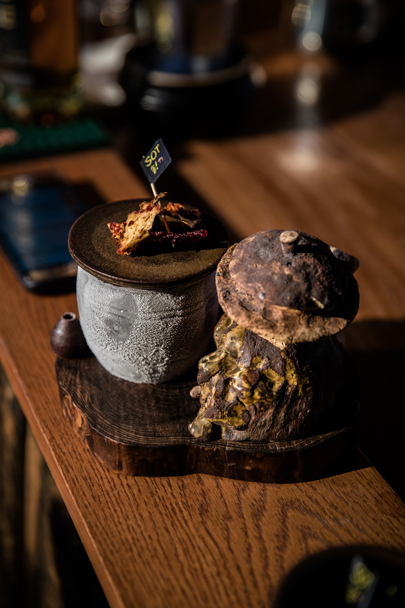Original Jameson Whiskey cocktail Savory Oriental Taste (SOT) created by Korean bartender, Leo Seo.
