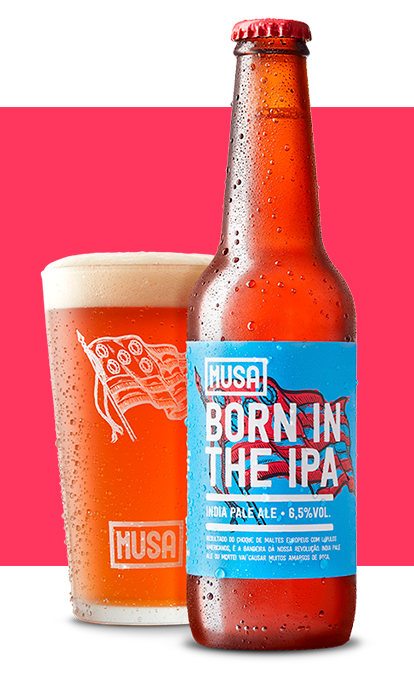 Esta cerveja é a bandeira da revolução Musa e promete causar muitos amargos de boca! Pões-te à prova?