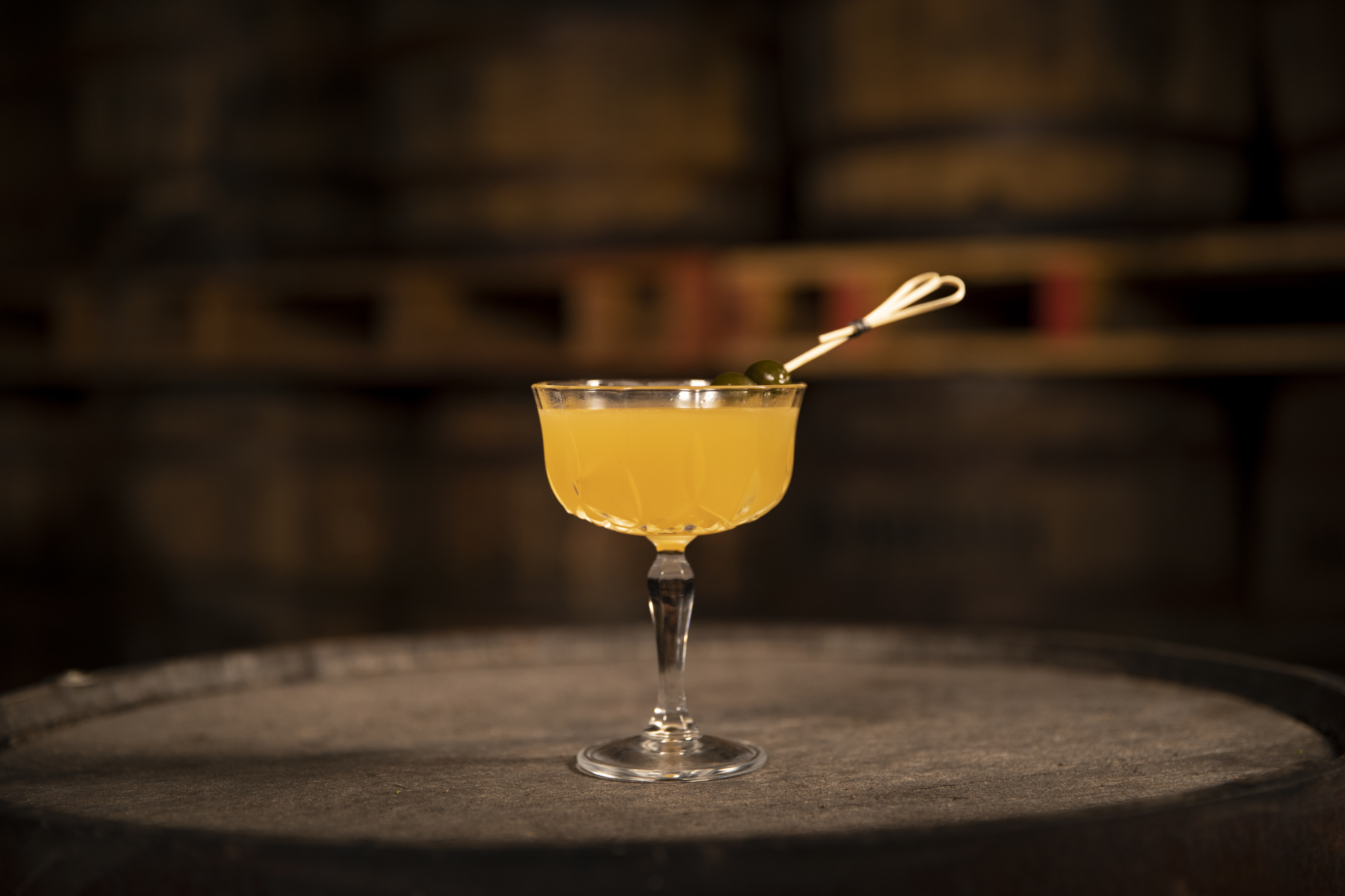 Aphrodite's Garden - Nikos Barletis' signature whiskey cocktail that he competed in the 2019 Jameson Mix master competition with.