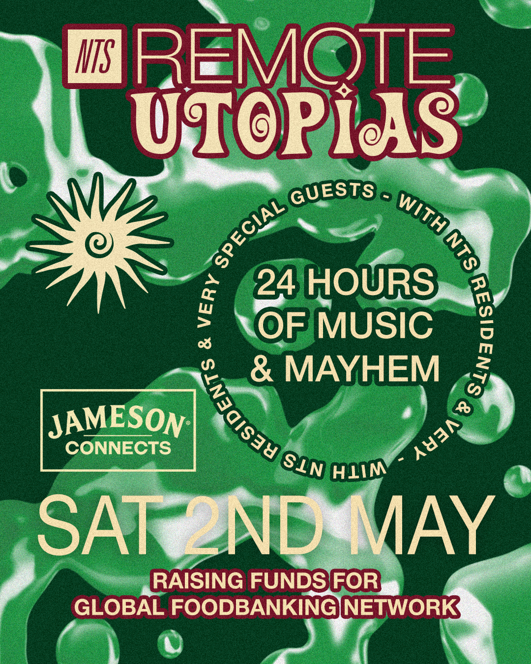 Jameson NTS Remote Utopias 24 Hour Digital Festival