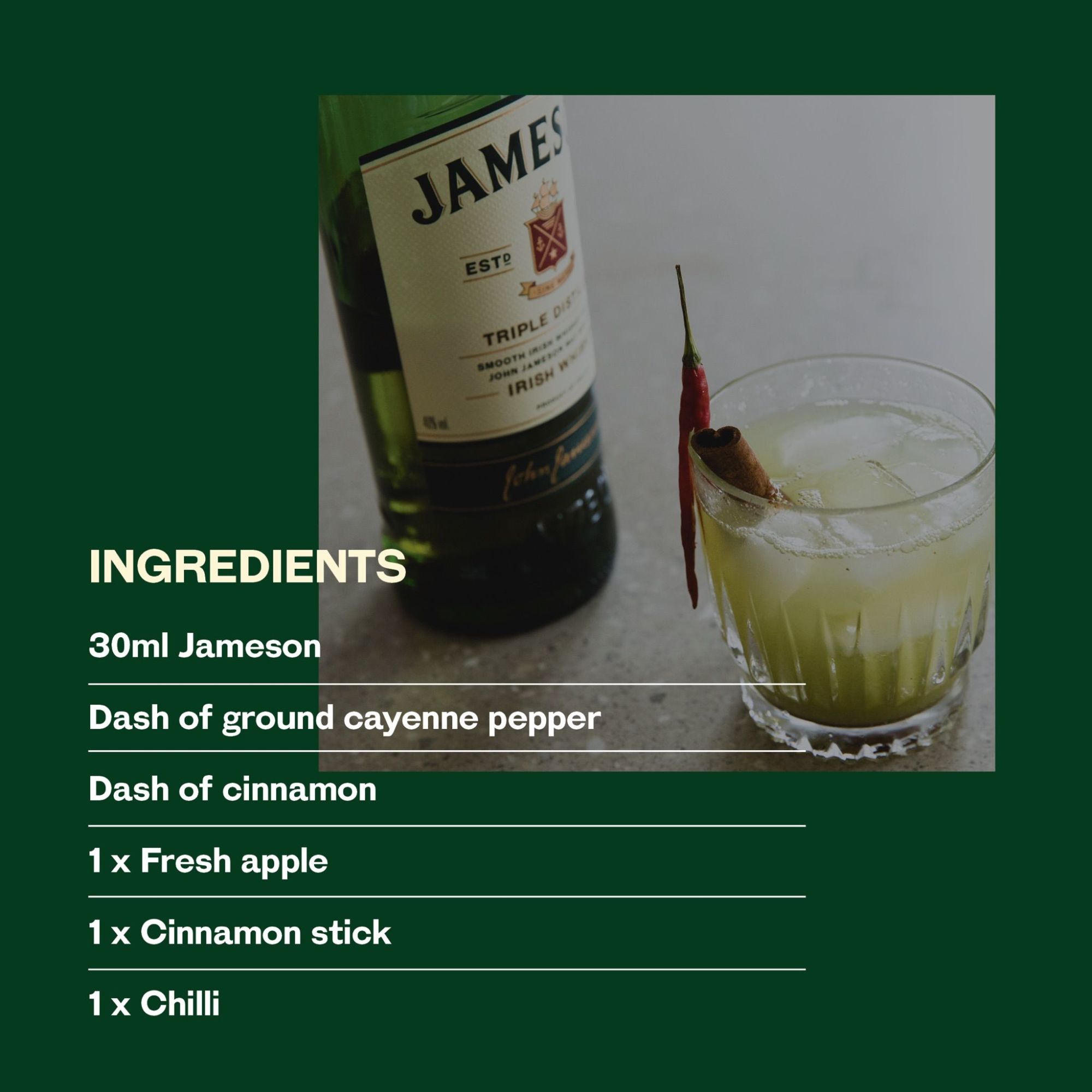 James Adams Spicy Apple Pie