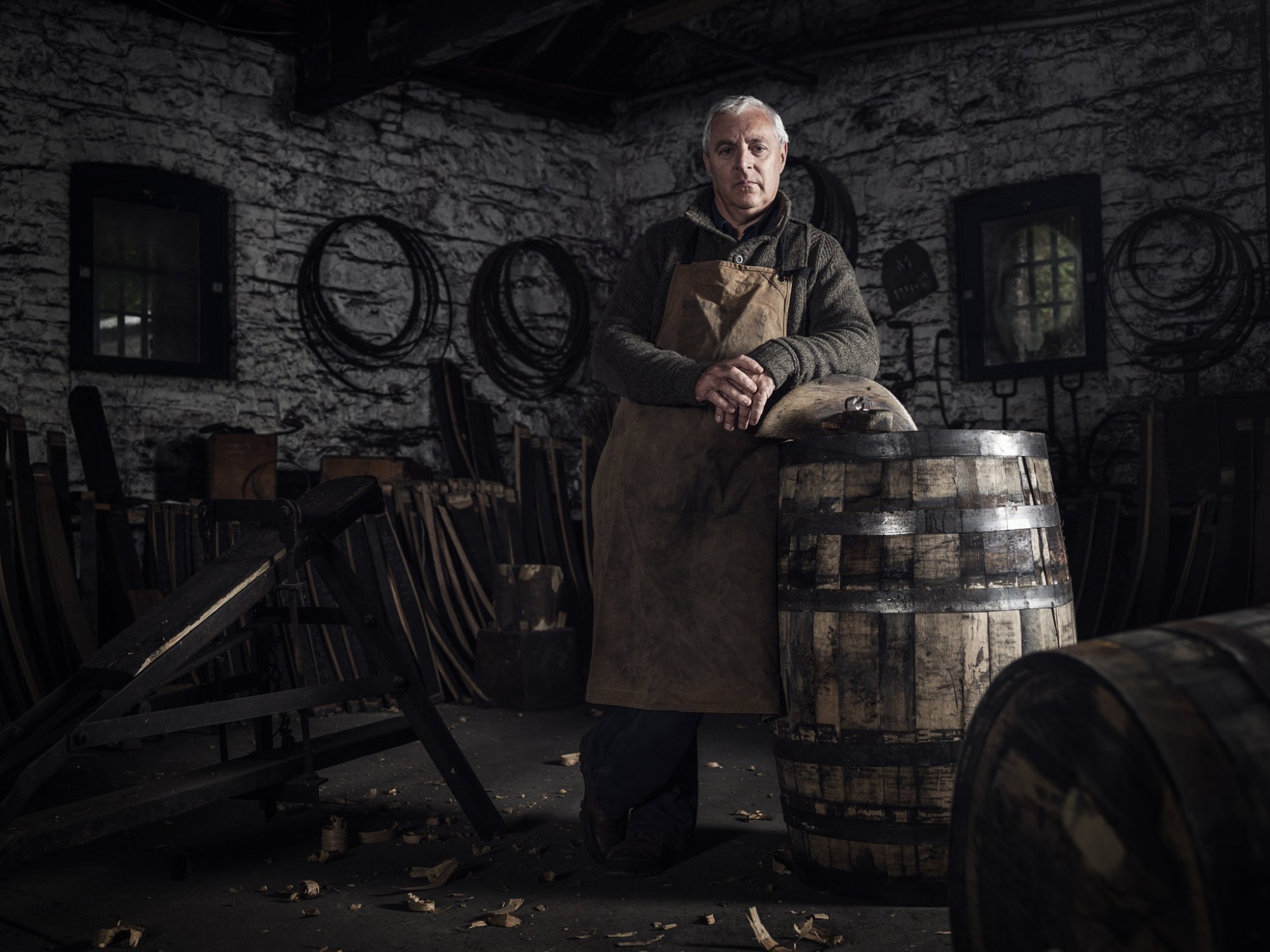 The secret behind our whiskey lies in the passion and dedication of our masterful craftsmen, our Head Distiller, Head Cooper and Head Blender. The Whiskey Makers Series celebrates them and their craft.