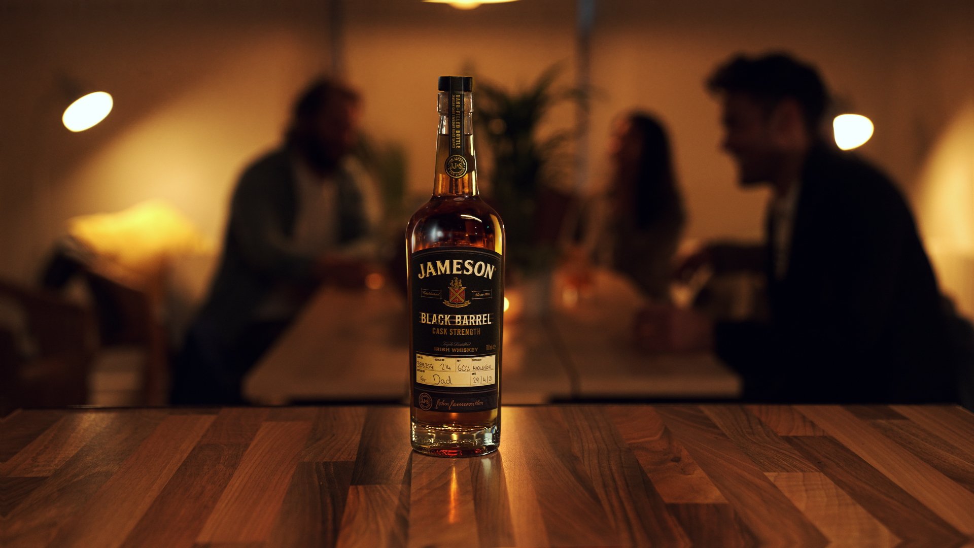 Celebrate Father's day with Jameson Black Barrel