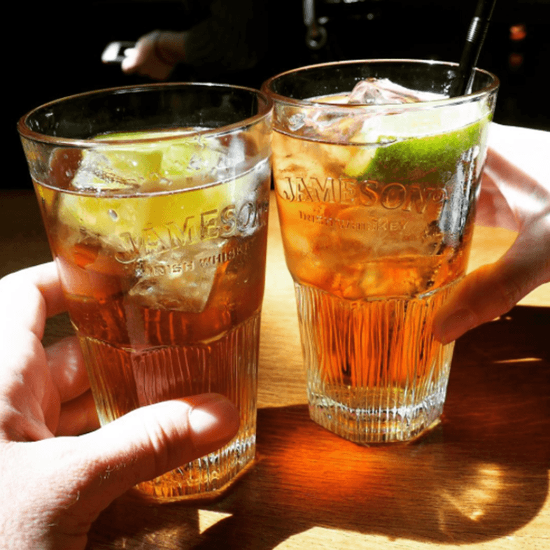 Jameson, Ginger Ale & Lime
