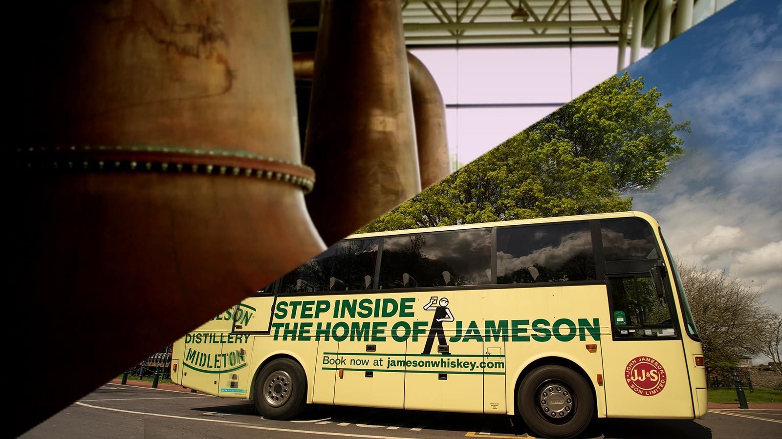 Book your Jameson Experience Tour and return bus transfer as a package.
